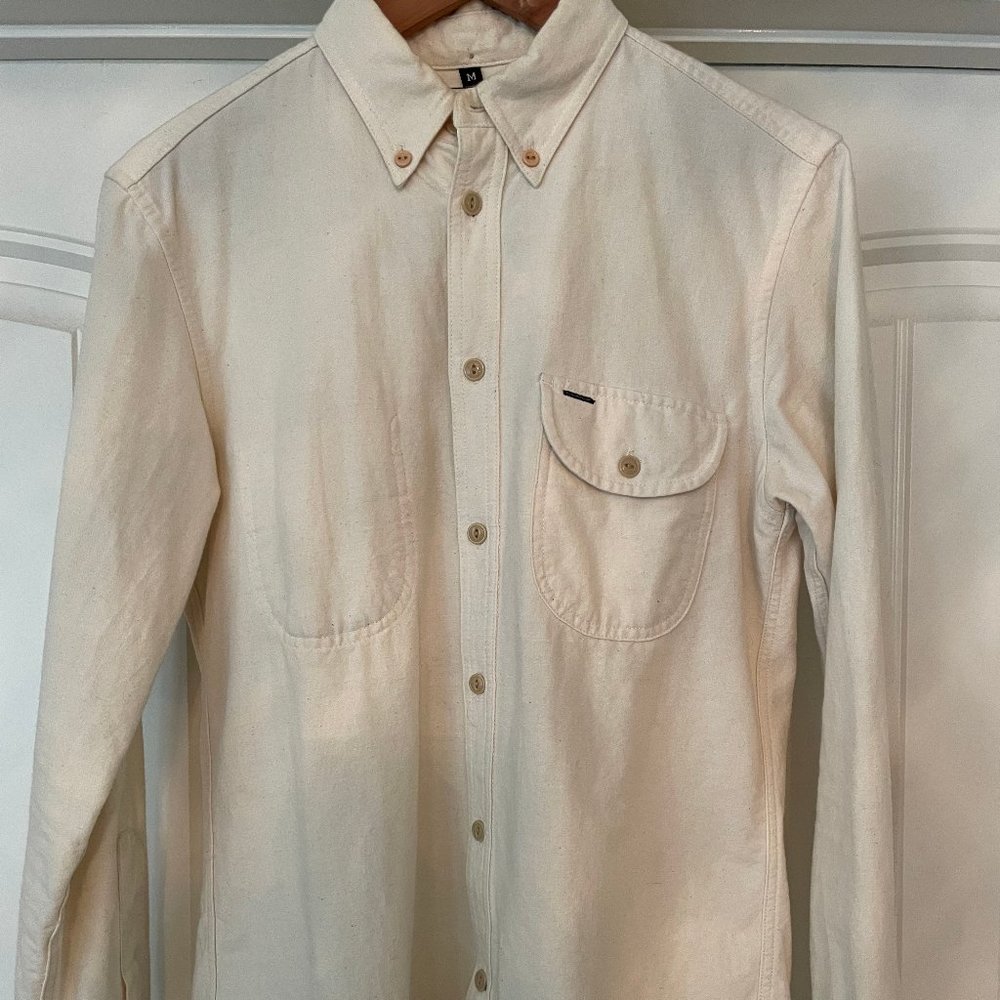 Rogue Territory Ecru Chambray Jumper Shirt MiUSA